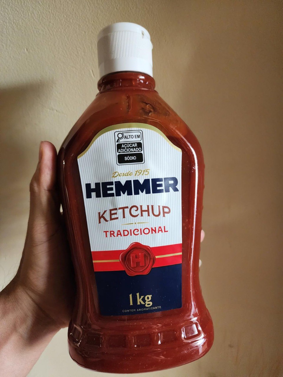 Hemmer Ketchup Tradicional Bisnaga 1kg
