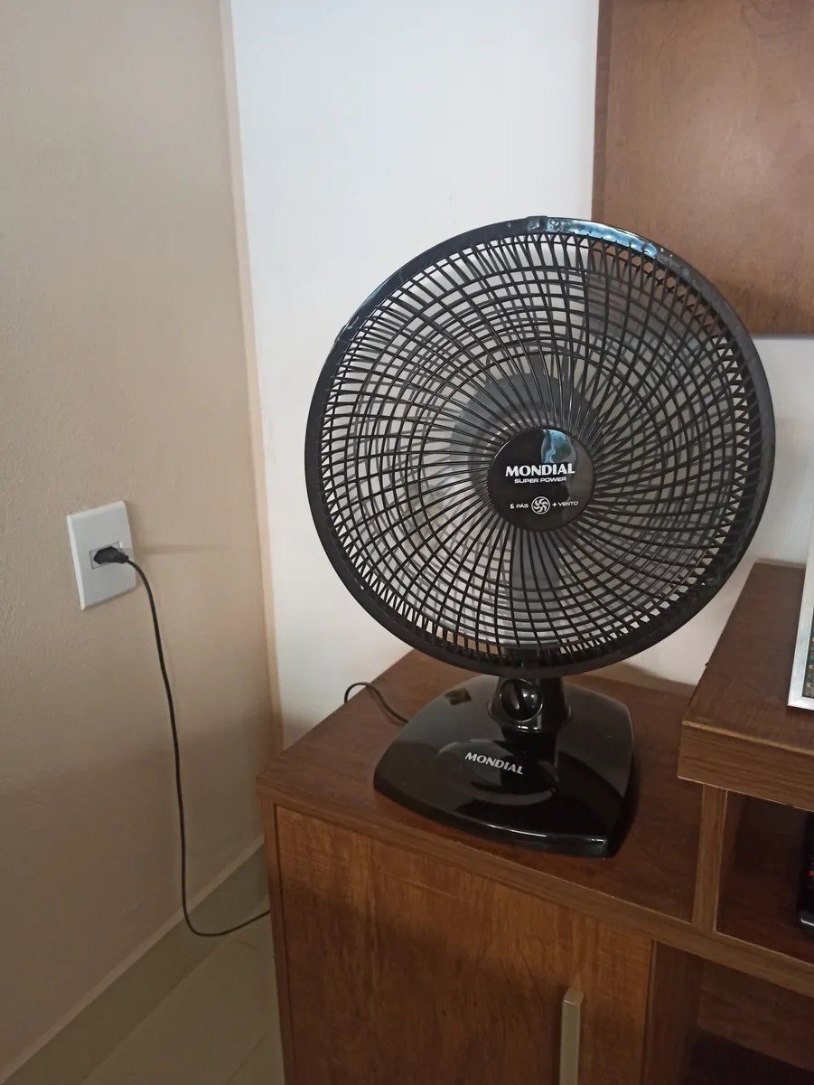 Ventilador De Mesa 30cm Super Power Mondial 60w Vsp-30-b