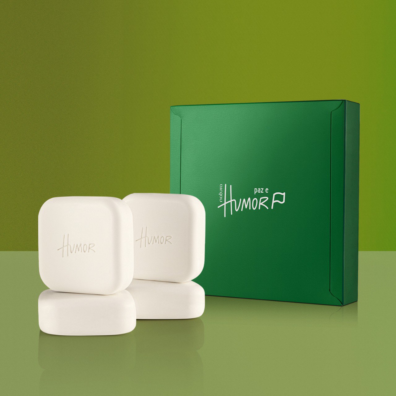 Sabonete em Barra Paz e Humor 4 un de 90 g