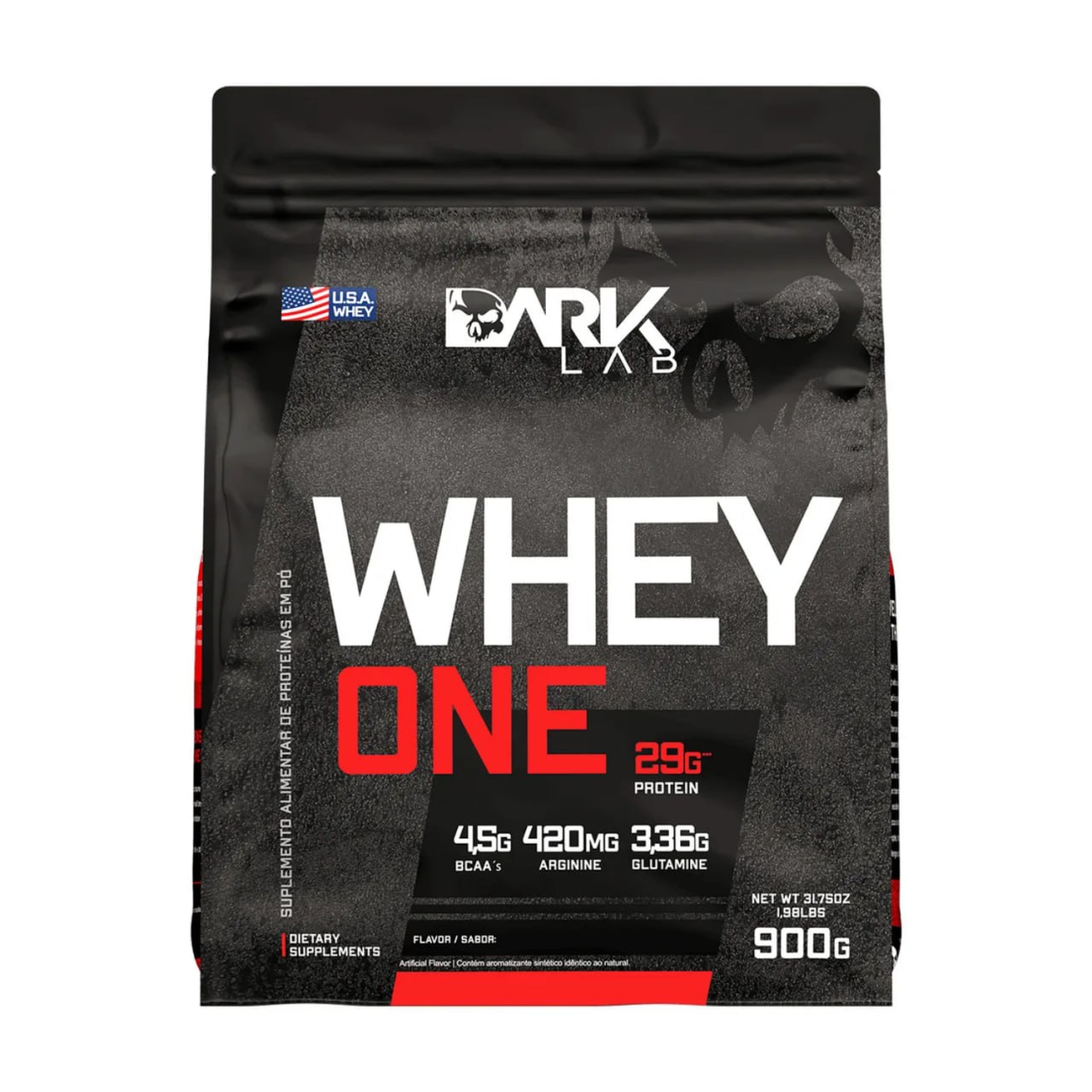 Whey Pro Baunilha Dark Lab Protein Pro Com Bcaa E Aminoácidos 1kg
