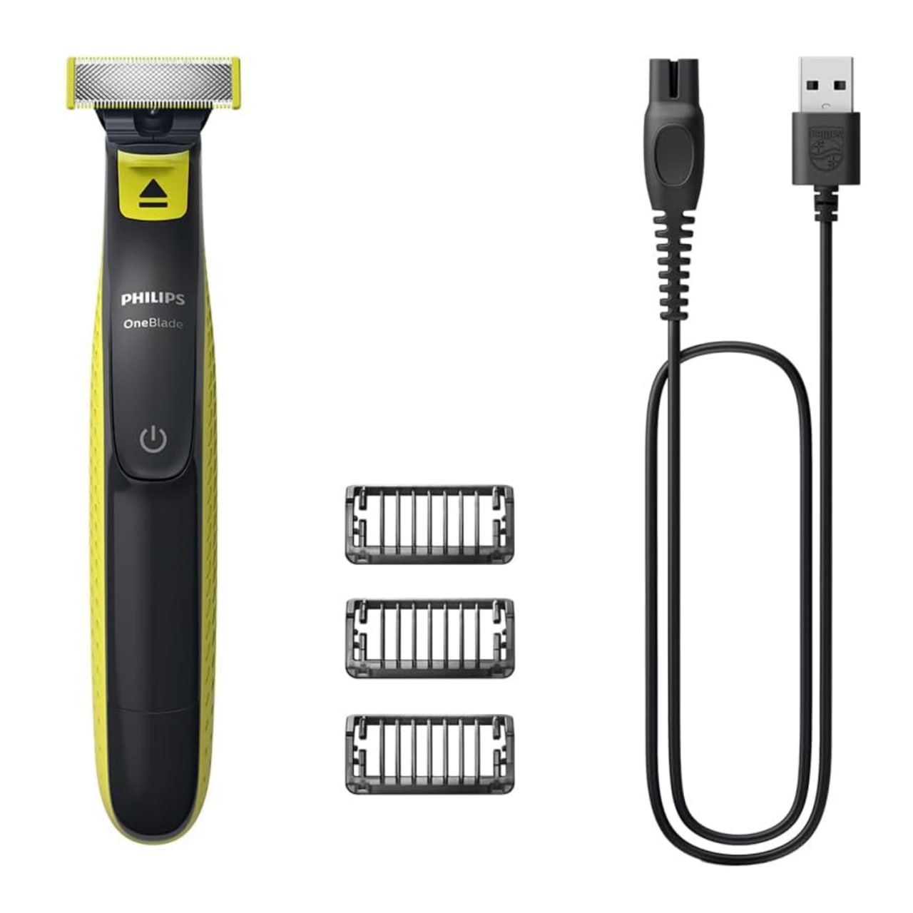 Aparador e Raspador de Pelos Philips OneBlade com 3 Pentes QP2724/10