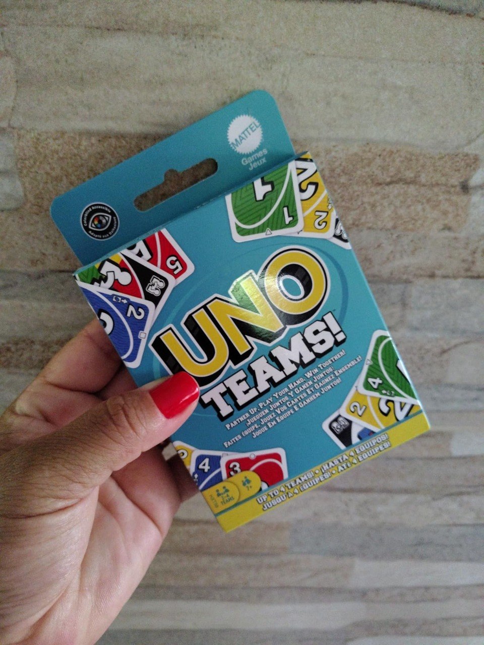 UNO Jogo de Cartas Teams