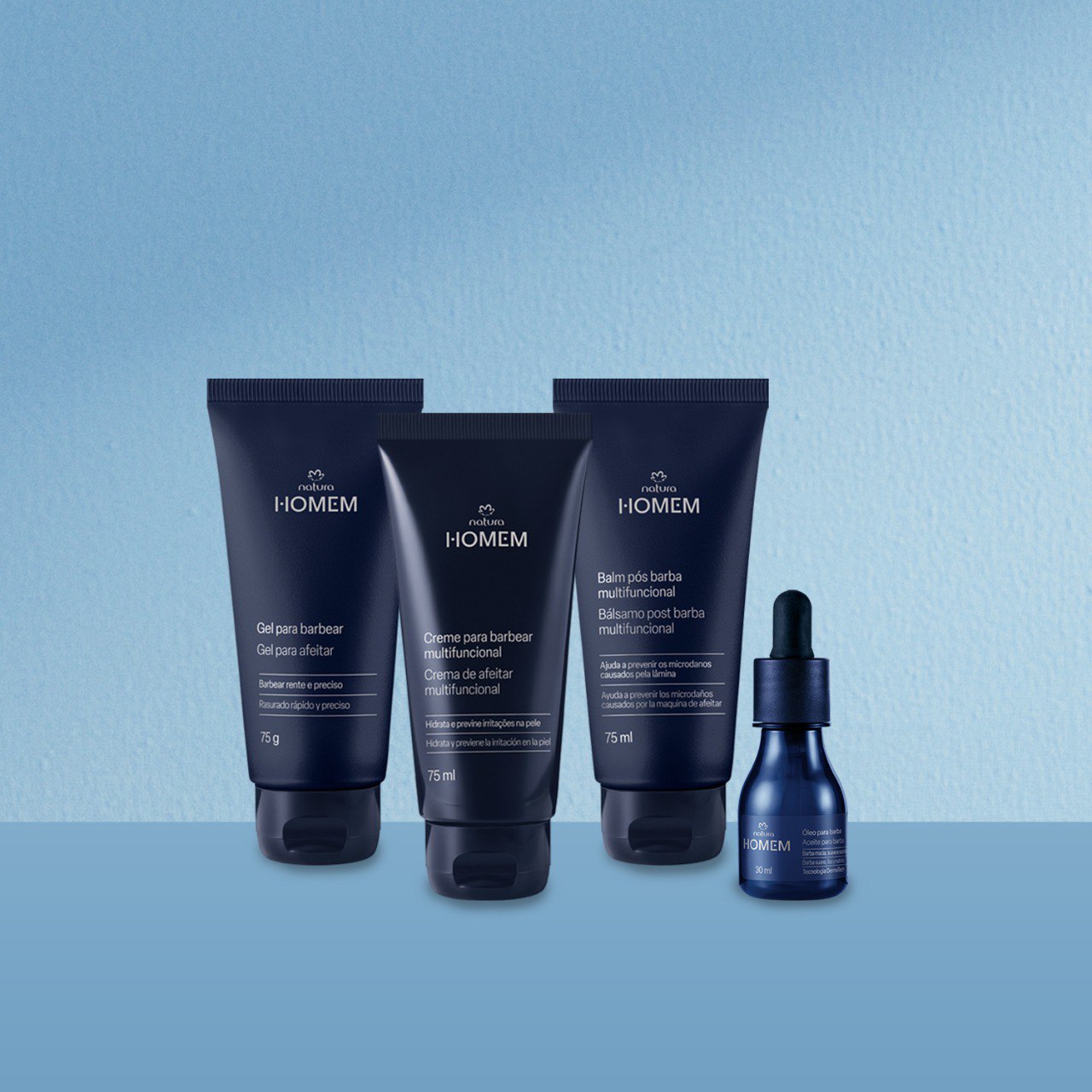 Kit Natura Homem Barba (4 produtos)