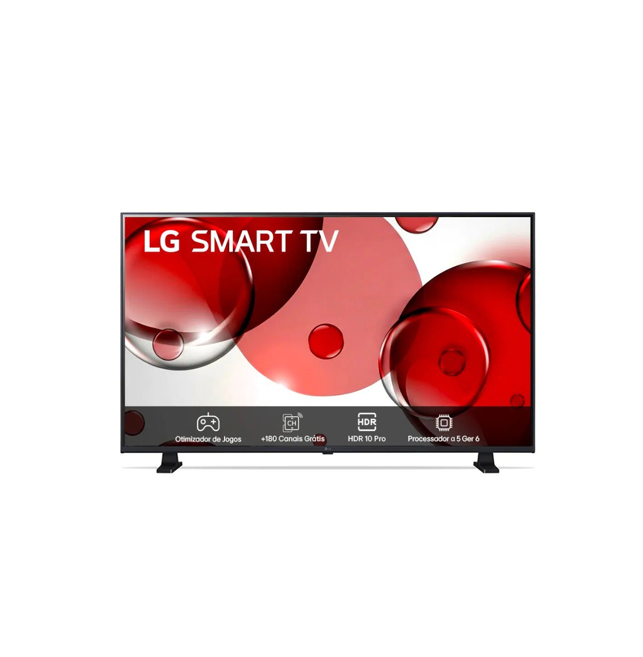 Smart Tv Profissional LG 32 Hd Led Processador A5 Ai Alexa Integrada Webos 23 32lr651c-bsa