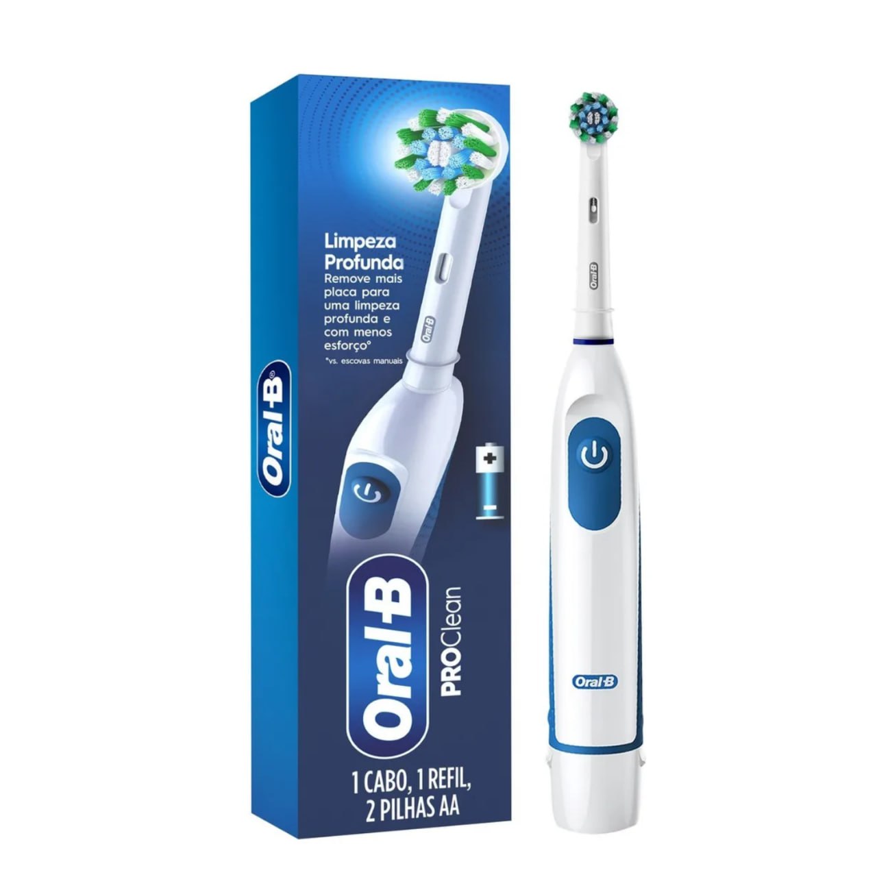 Escova De Dente Elétrica Oral-b Power Pro Precision Clean
