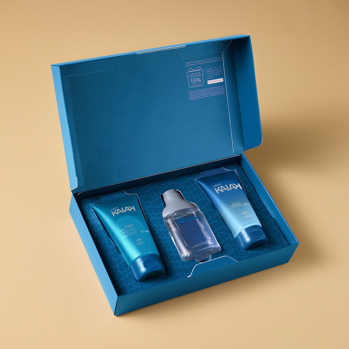 Presente Natura Kaiak Masculino Miniaturas (3 produtos)