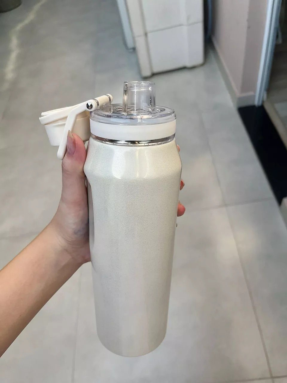 Garrafa Térmica Portátil De Com Isolamento Duplo