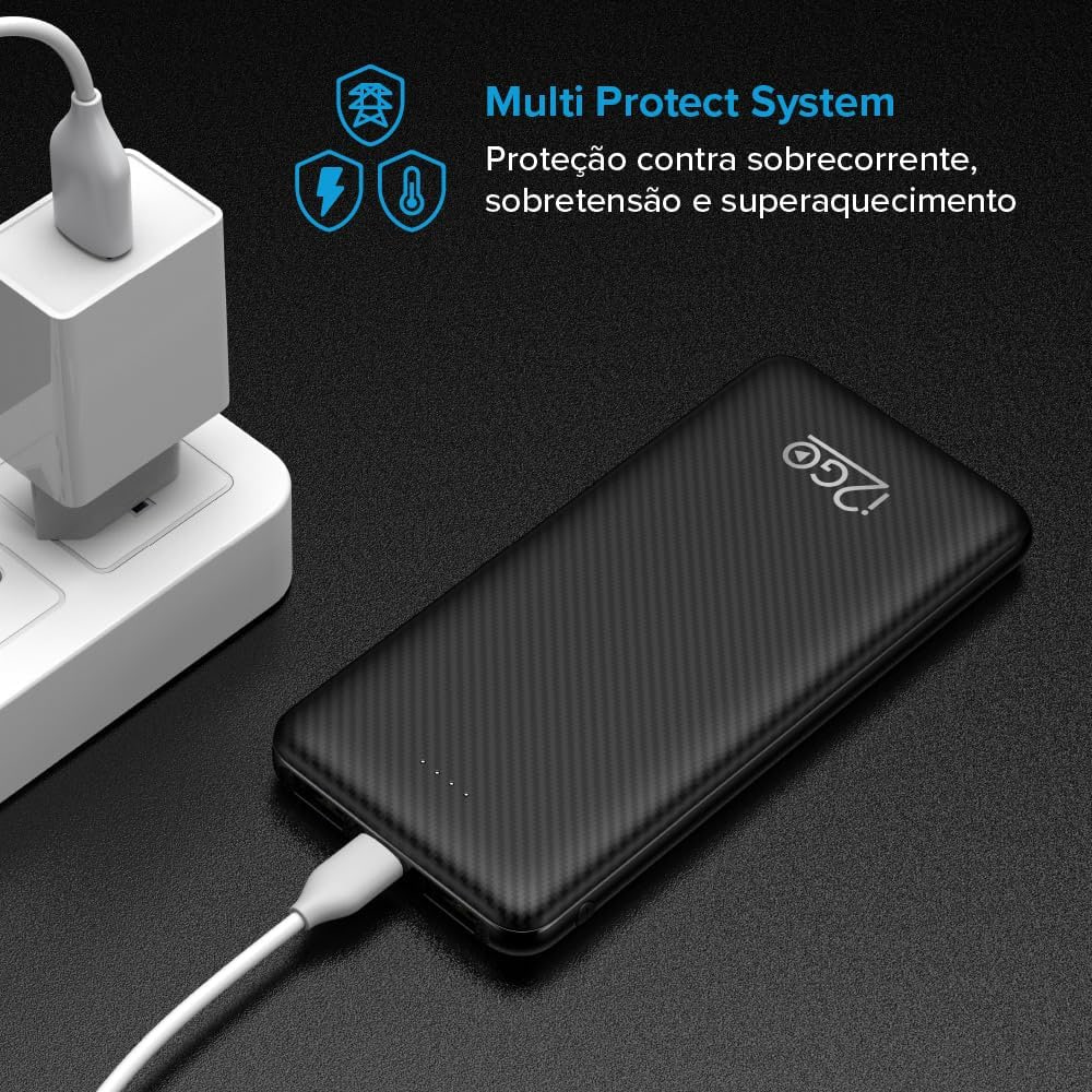 Carregador Portátil (Power Bank) 10000mAh