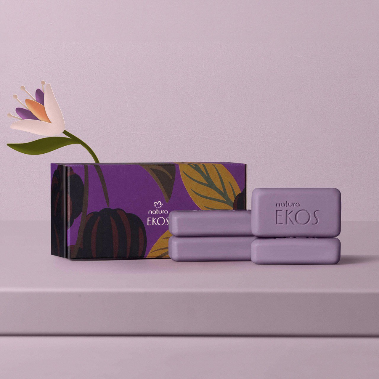 Presente Natura Ekos Pitanga Preta 4 un de 25 g