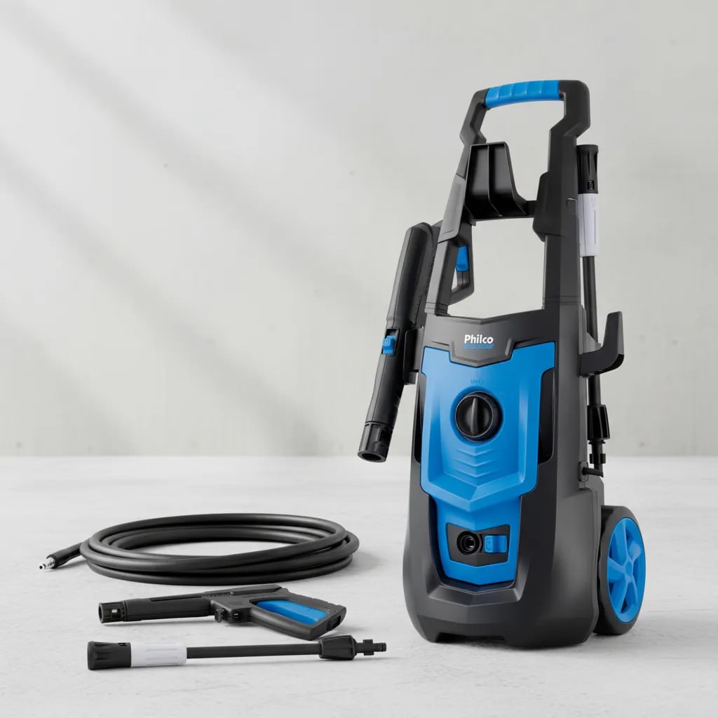 Lavadora De Alta Pressão Philco Azul 1800w 2100psi 110v