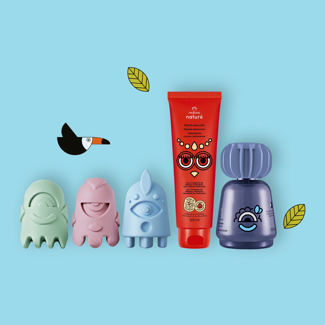 Kit Naturé Colônia Catavento, Sabonete em Barra e Hidratante