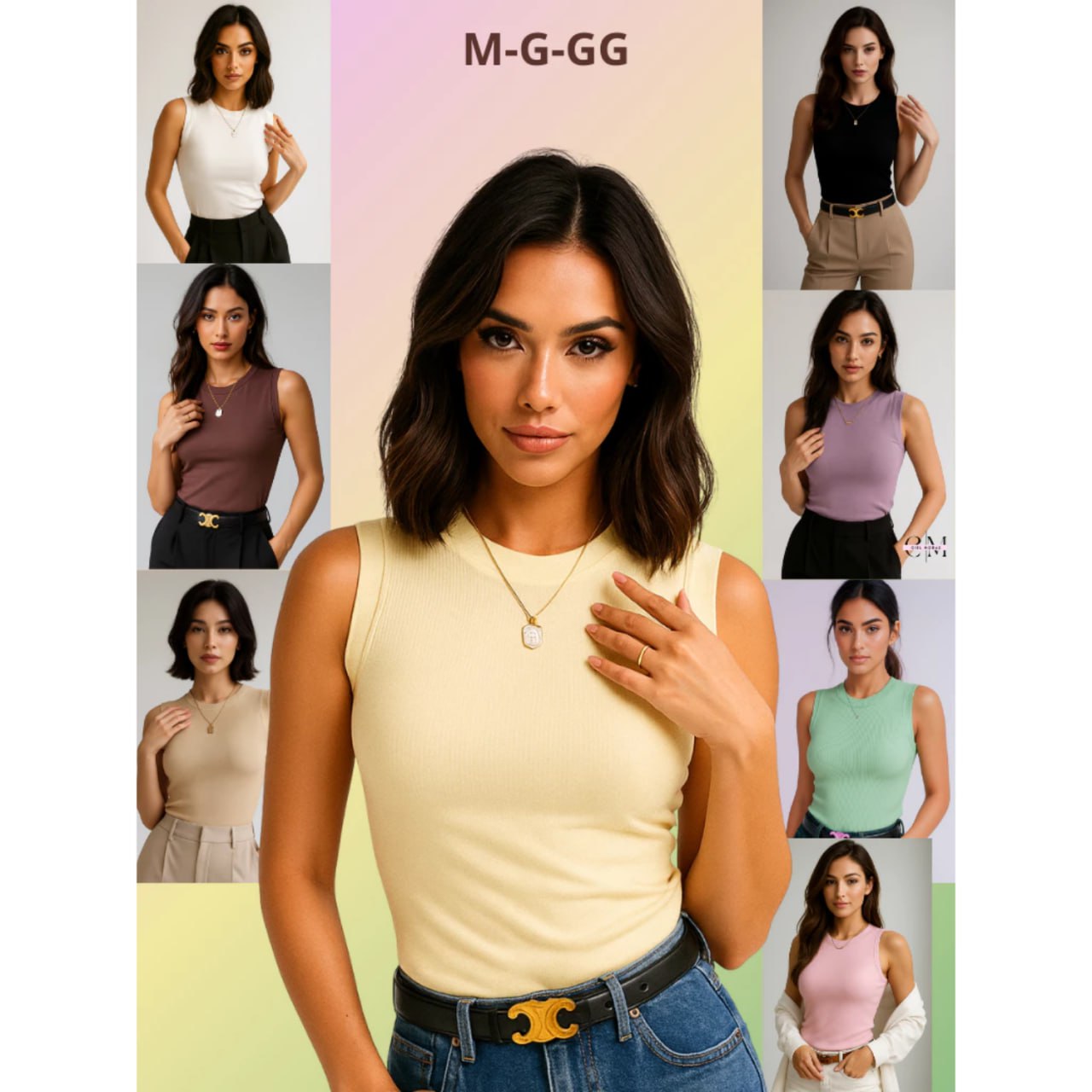 Regata Feminina Ribana Canelada