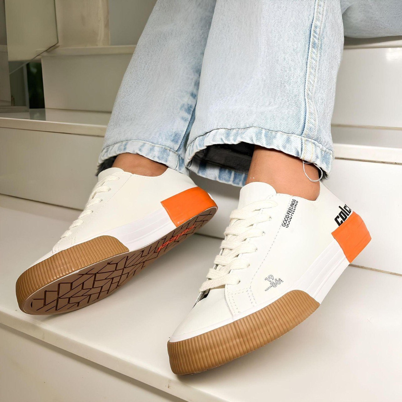 Tenis Colcci C/F Simple Leather Feminino