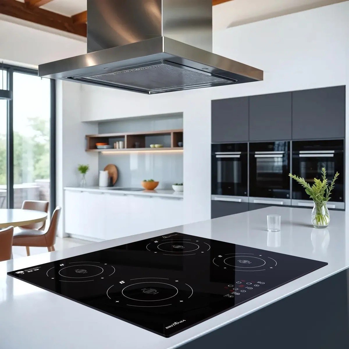 Cooktop De Indução Britânia 6000w Bcte40a Preto 220v