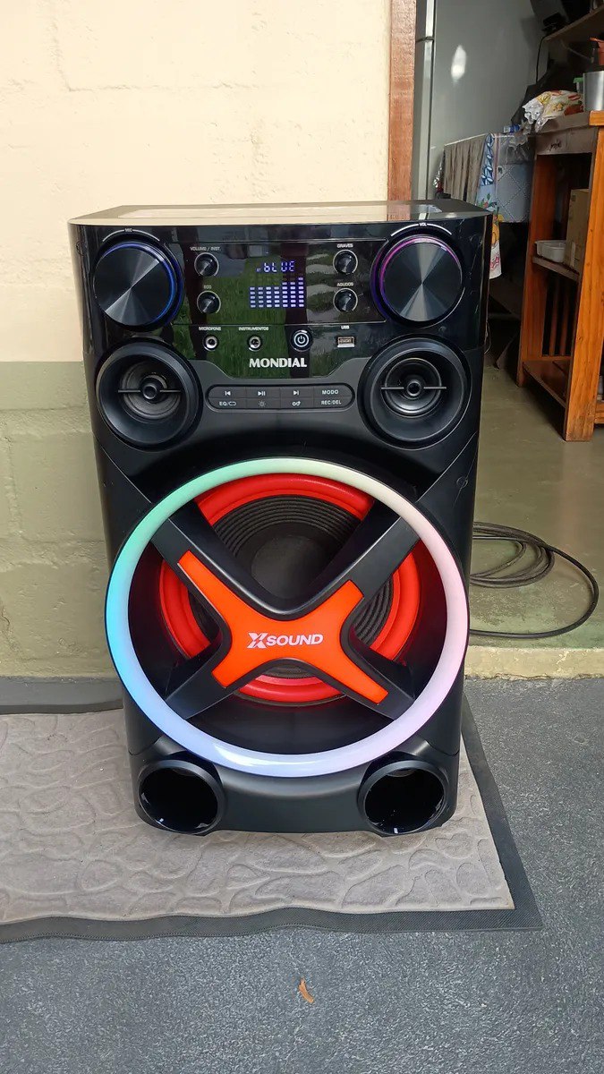 Torre De Som Tm-1200 - Mondial Preto 127/220v