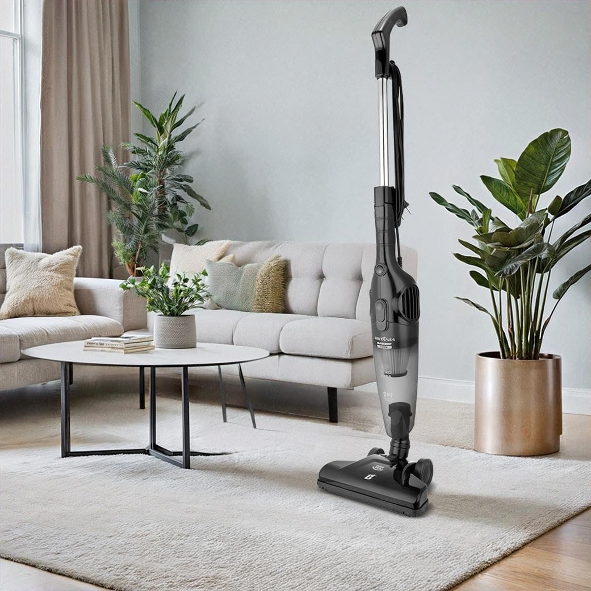 Aspirador de Pó Vertical Britânia 2 em 1 BAS1295P 1250W 127V