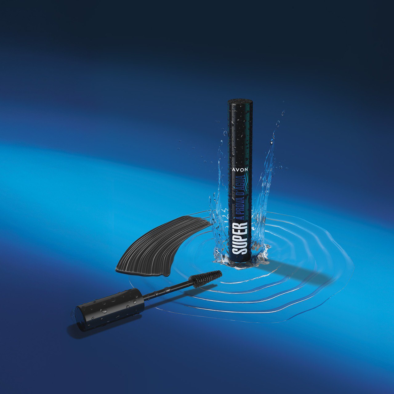 Mascara para Cilios Avon Super a Prova D'agua