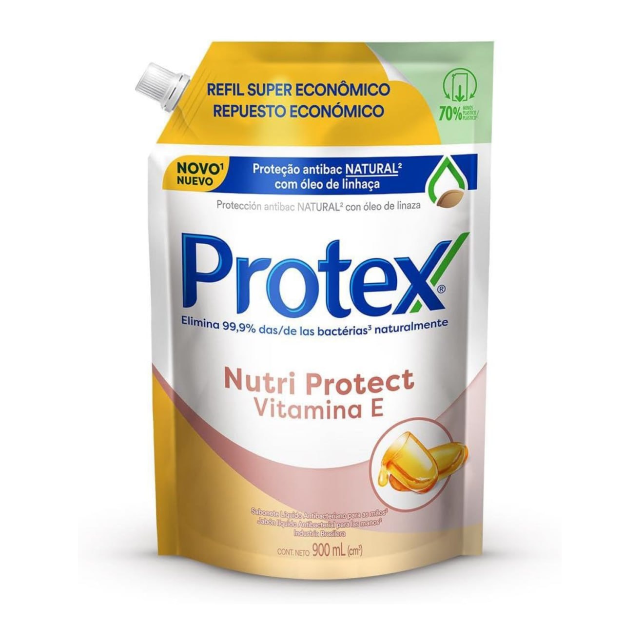 Sabonete Líquido Protex Nutri Protect Vitamina E 900ml