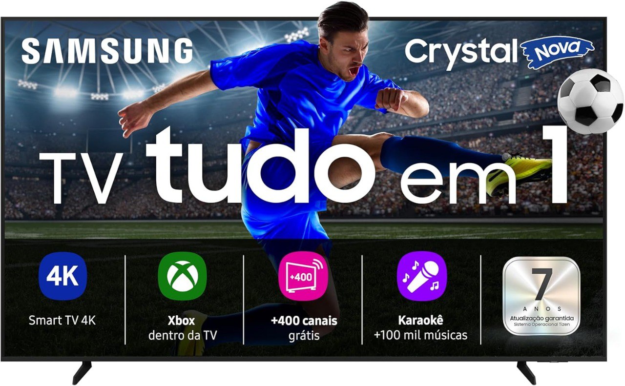 Samsung Smart TV 43" Crystal UHD 4K U8100F