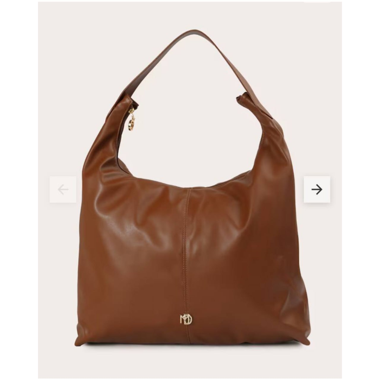 Bolsa feminina G tiracolo - Marrom