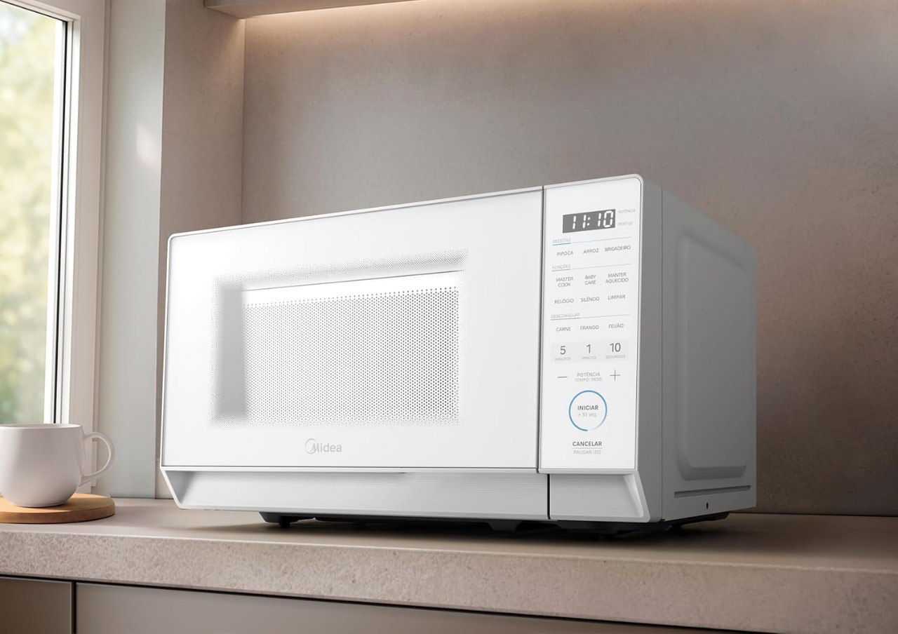 Micro-ondas 20L Branco MasterCook Midea 220V