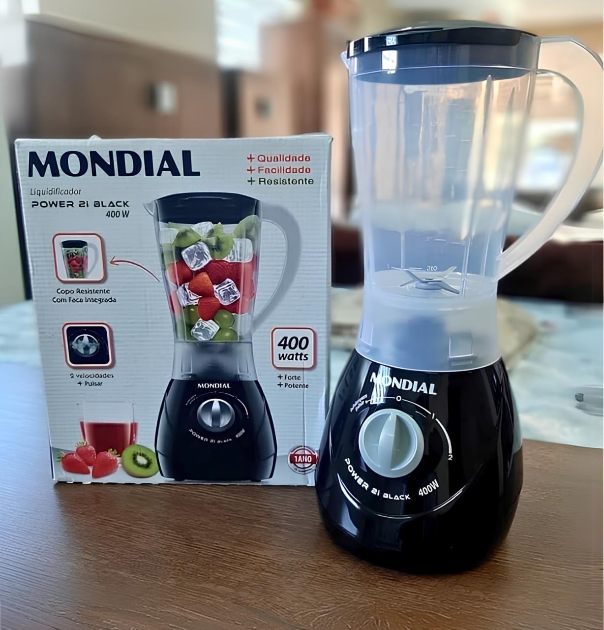 Liquidificador Easy Power Mondial 550w - L-550-b Preto 220v