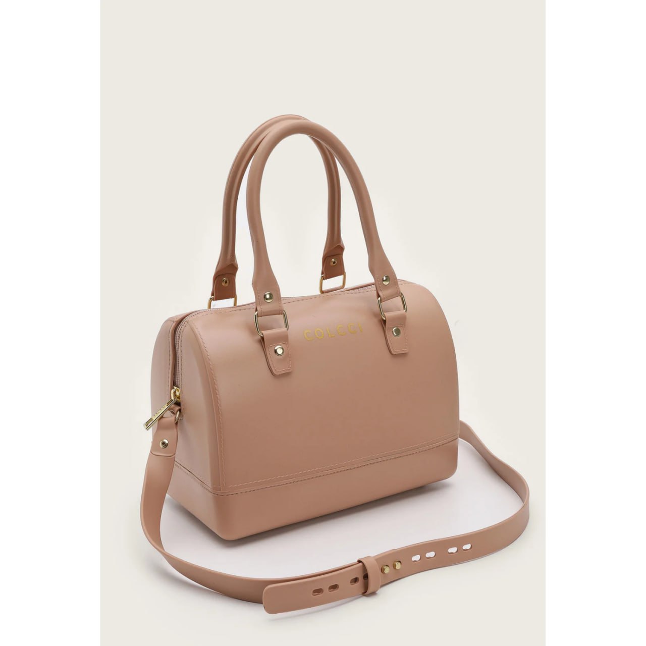 Bolsa Feminina Colcci Logo Bege