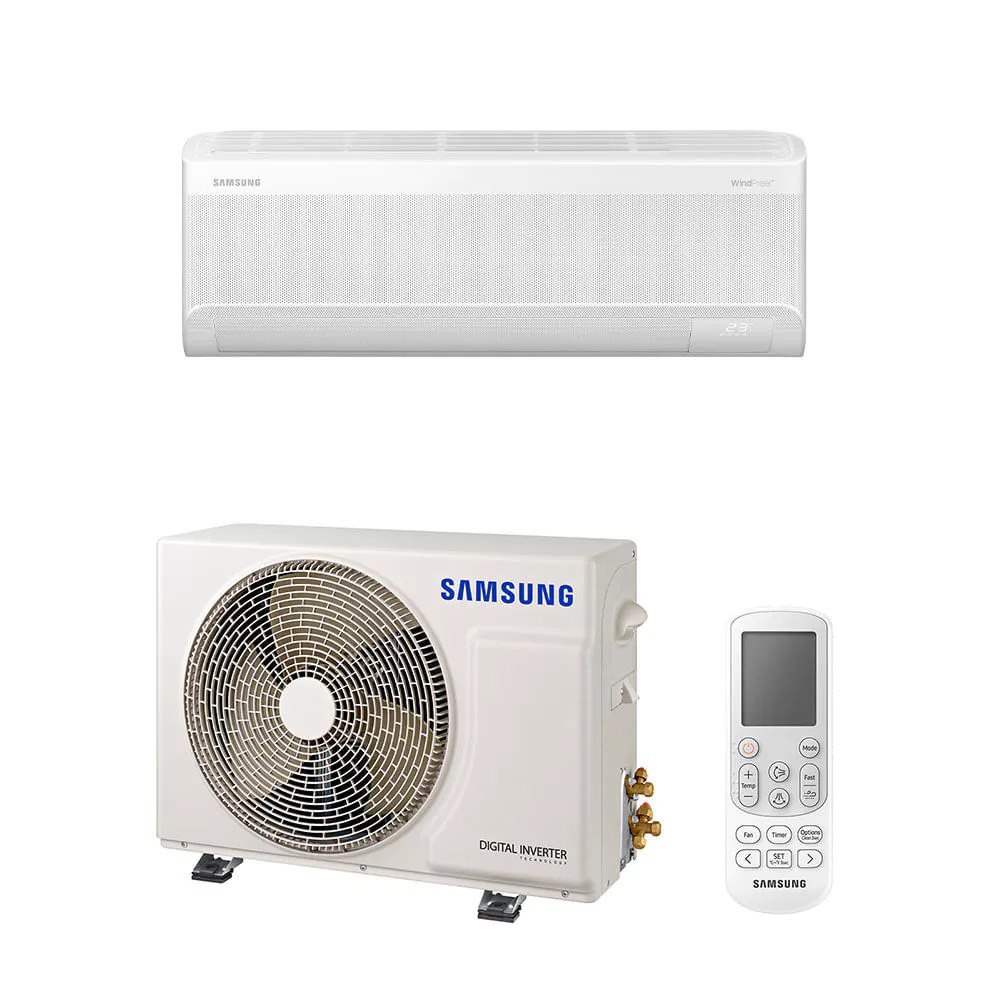 Ar Condicionado Split Hi Wall Samsung WindFree AI Inverter 12.000 Btus Frio 220v R-32