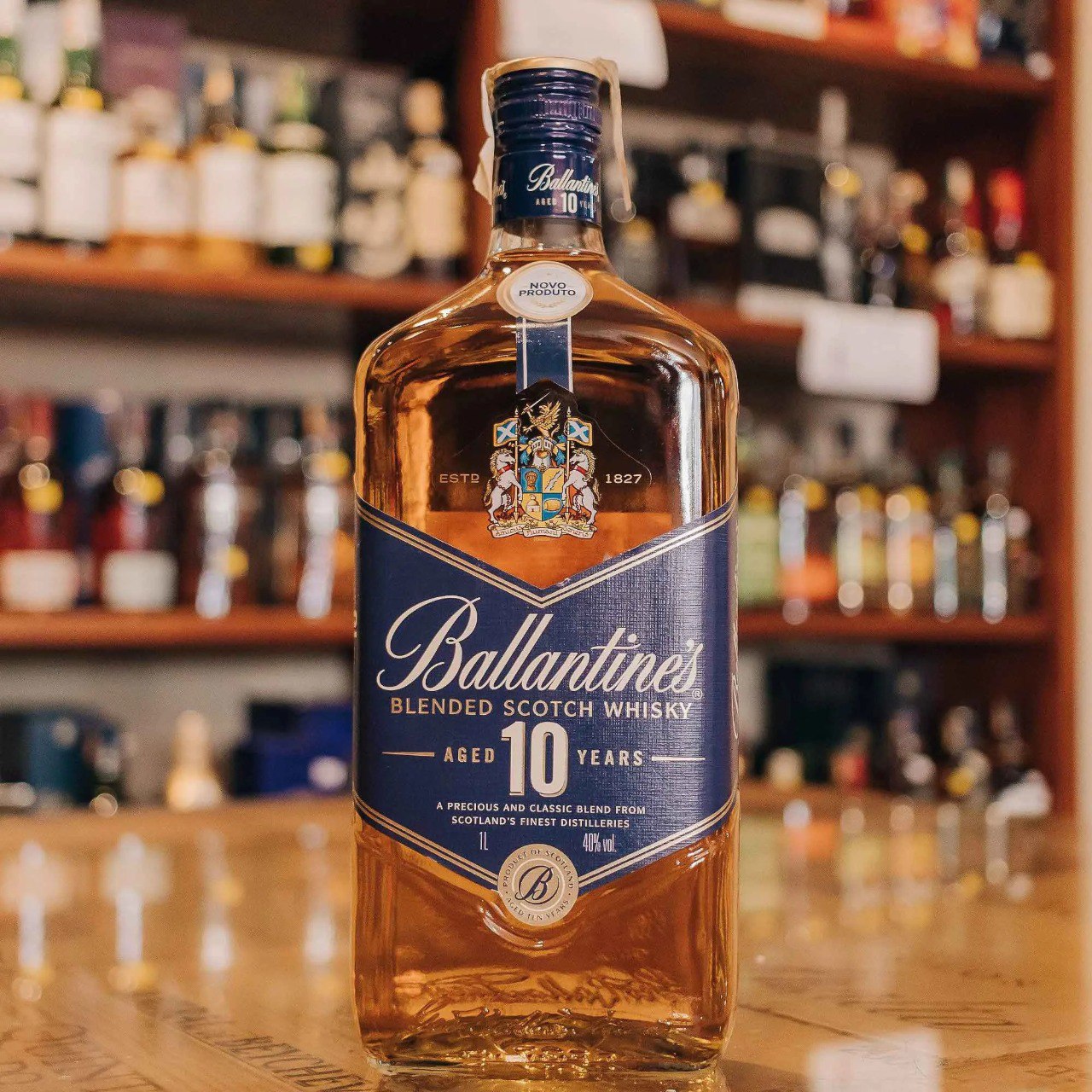 Whisky Escocês Blended 10 Anos Ballantine's Garrafa 750ml