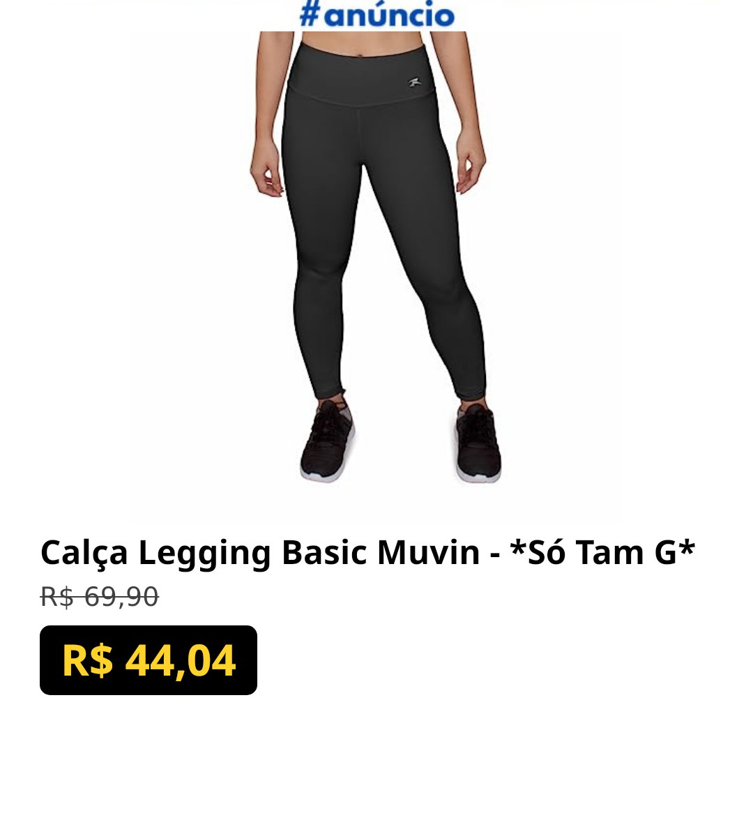 Calça Legging Basic Muvin