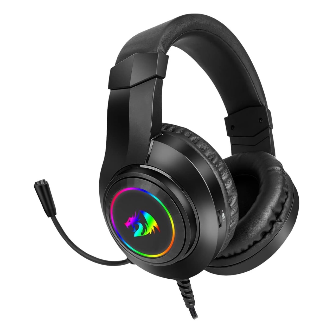 Headset Gamer Redragon Hylas Preto RGB H260RGB