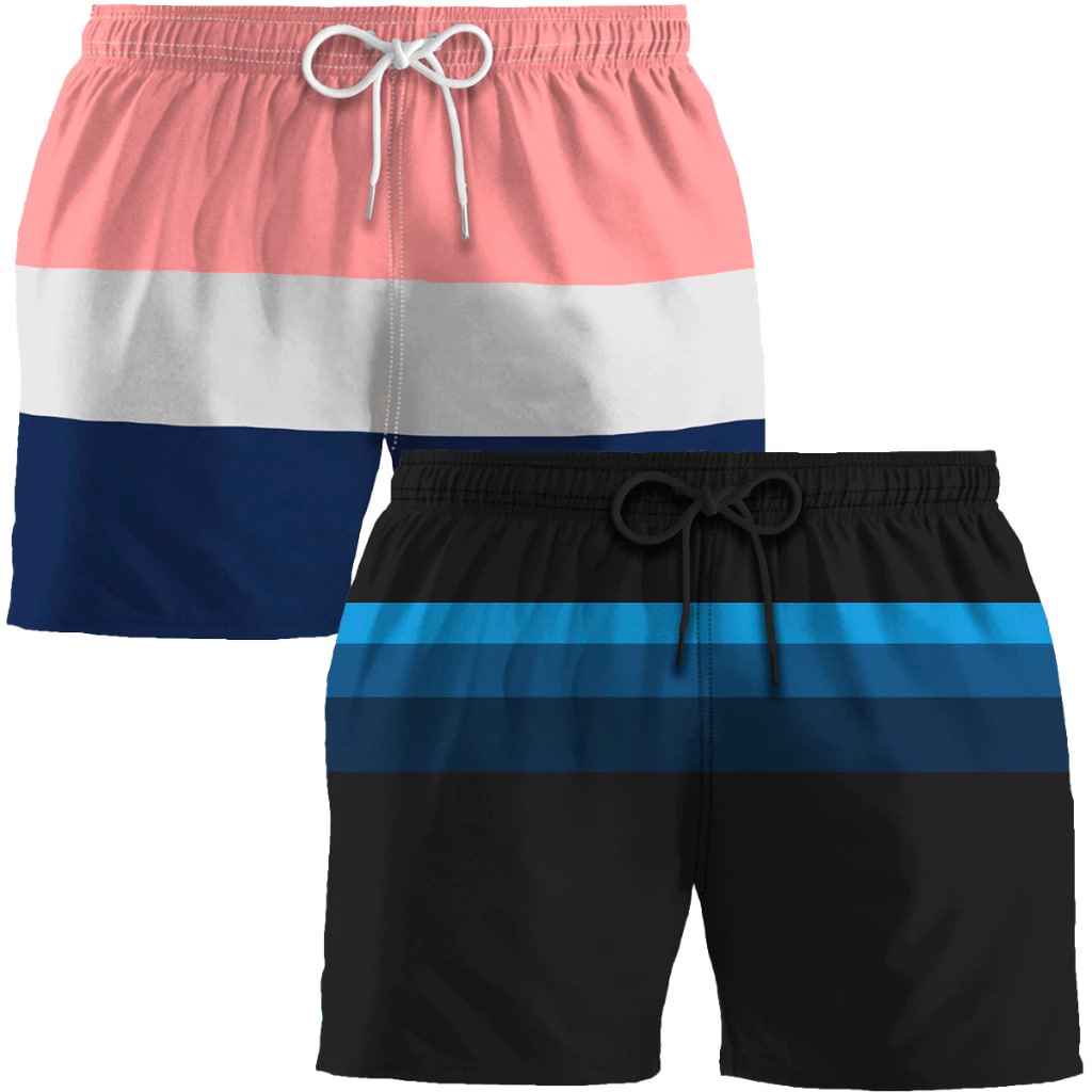 Kit 2 Shorts Praia Masculino