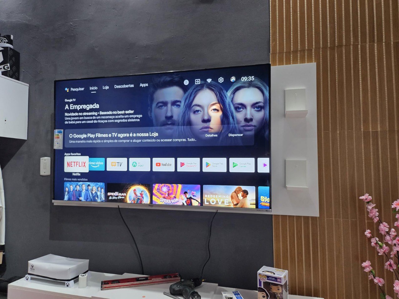 Smart TV 58” Philco PTV58G7PAGCSBL Android TV 4K Led