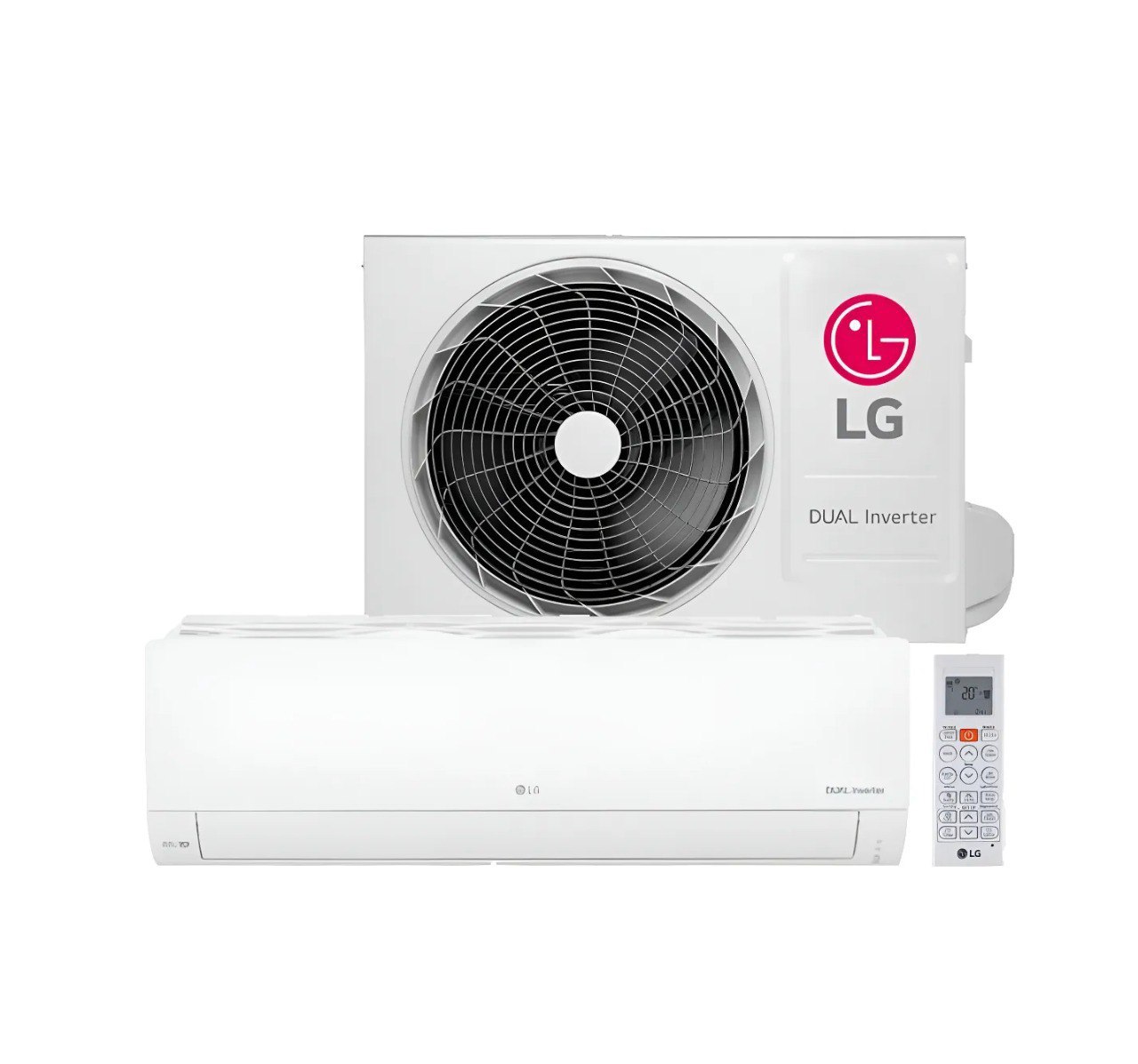 Ar Cond Dual Inverter LG Compact Ai 9000 Btus Frio 220v Branco