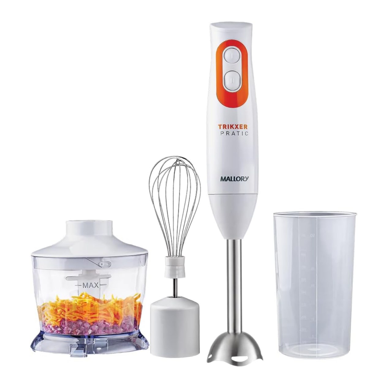 Mixer Mallory Trikxer Pratic - 3 EM 1 127V