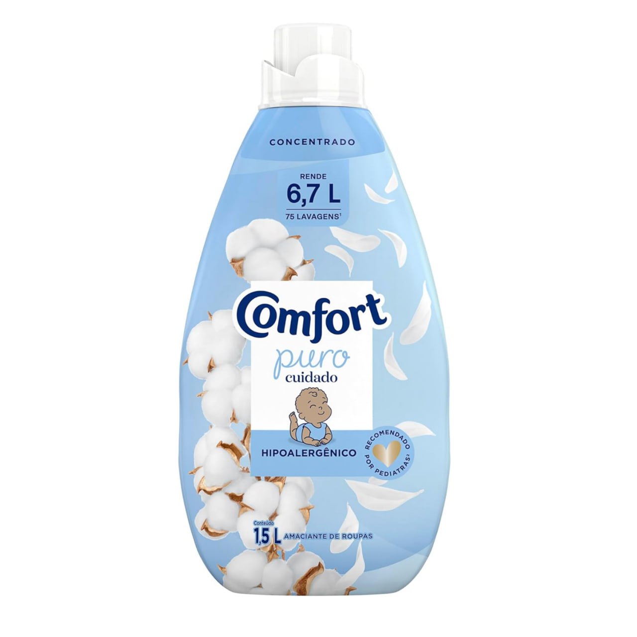Comfort Amaciante Concentrado Puro Cuidado 1,5L
