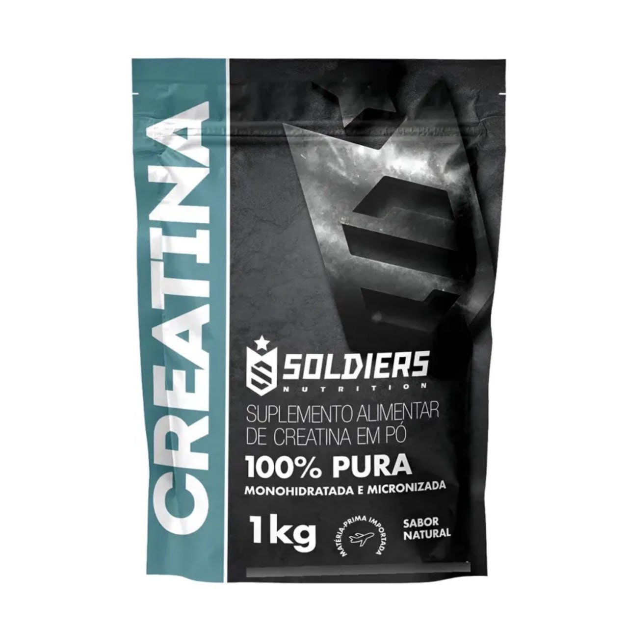 Creatina Monohidratada 1kg Soldiers Nutrition