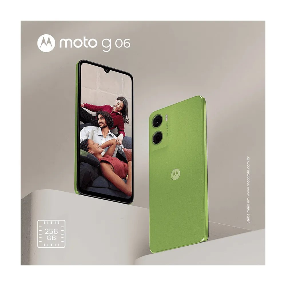 Smartphone Motorola Moto G06 - 256gb 12gb