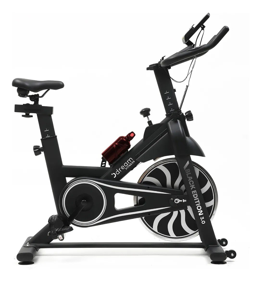 Bicicleta Ergométrica Dream Fitness Spinning Black Edition Cor Preto