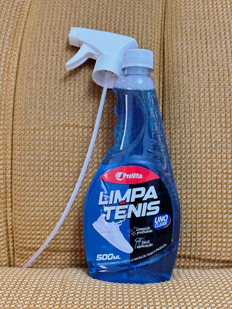 Limpa Tênis Spray Premium Provita Limpeza Profunda 500ml