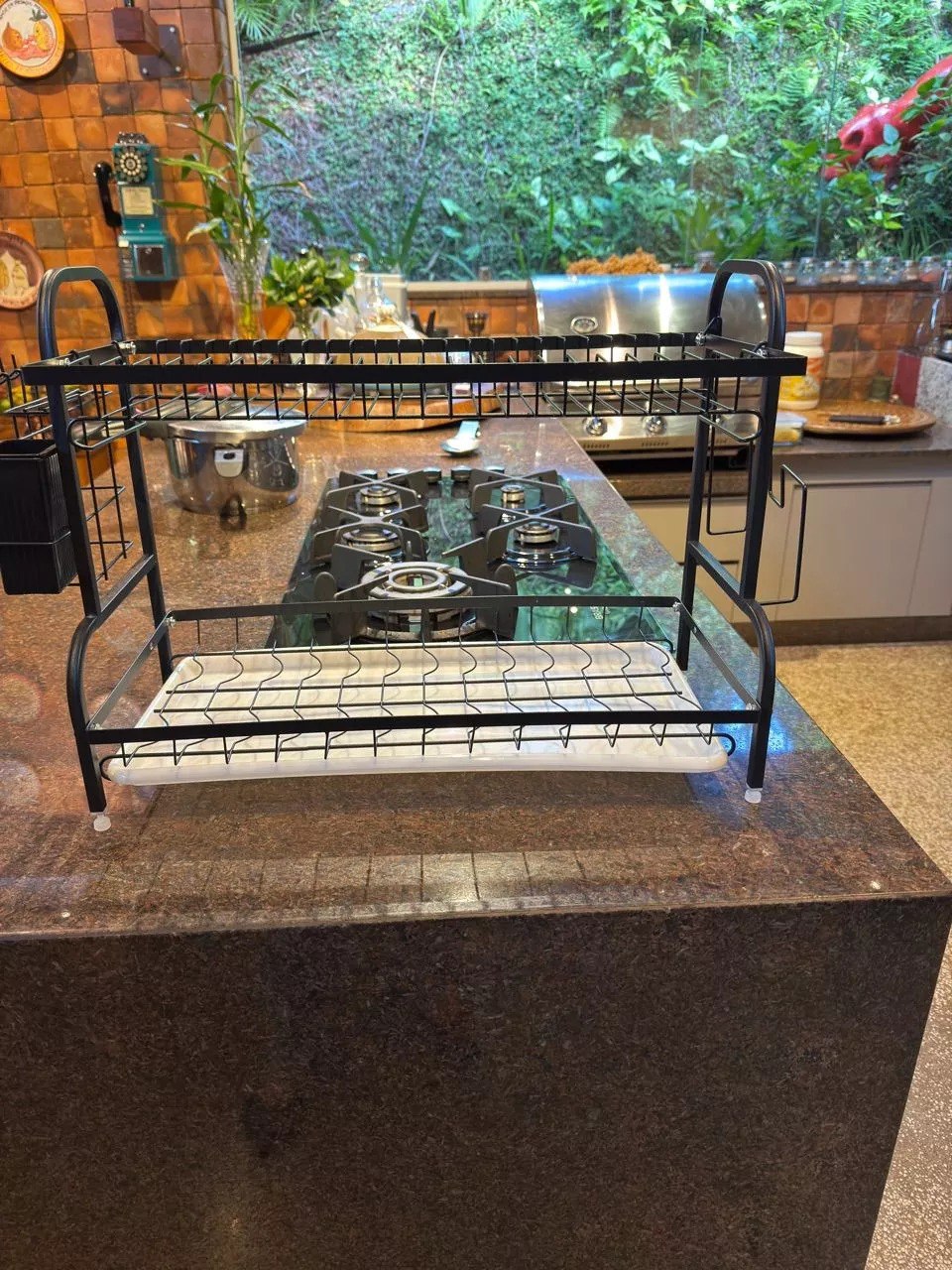 Escorredor multifuncional duplo