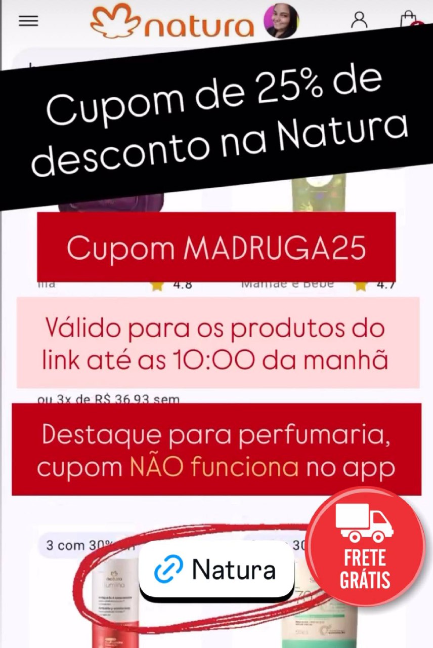 produtos da Natura