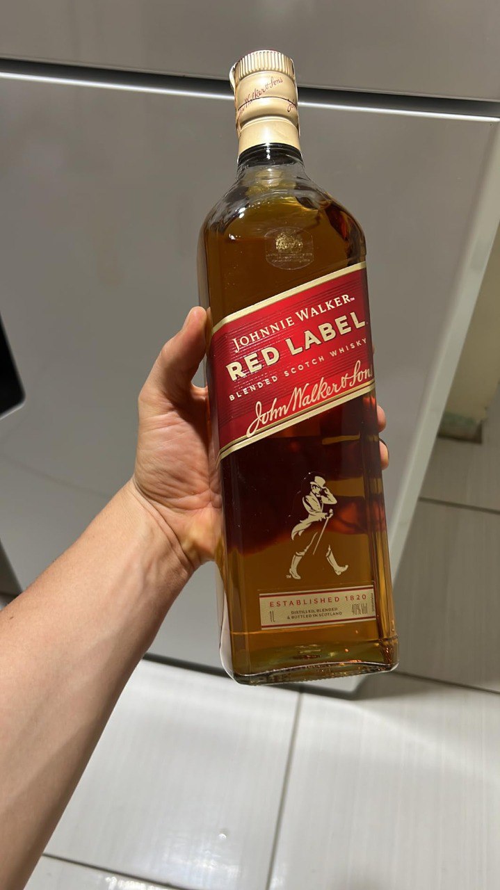Whisky Johnnie Walker Red Label 750ml