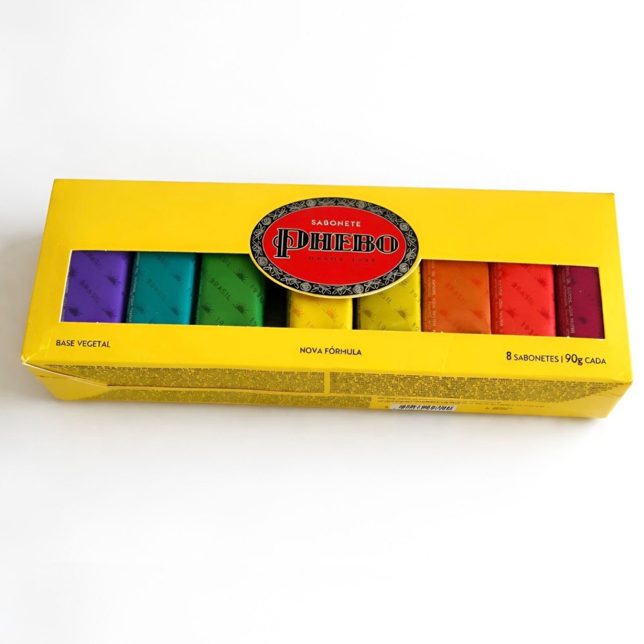 Kit Sabonete, PHEBO, Amarelo, 720g