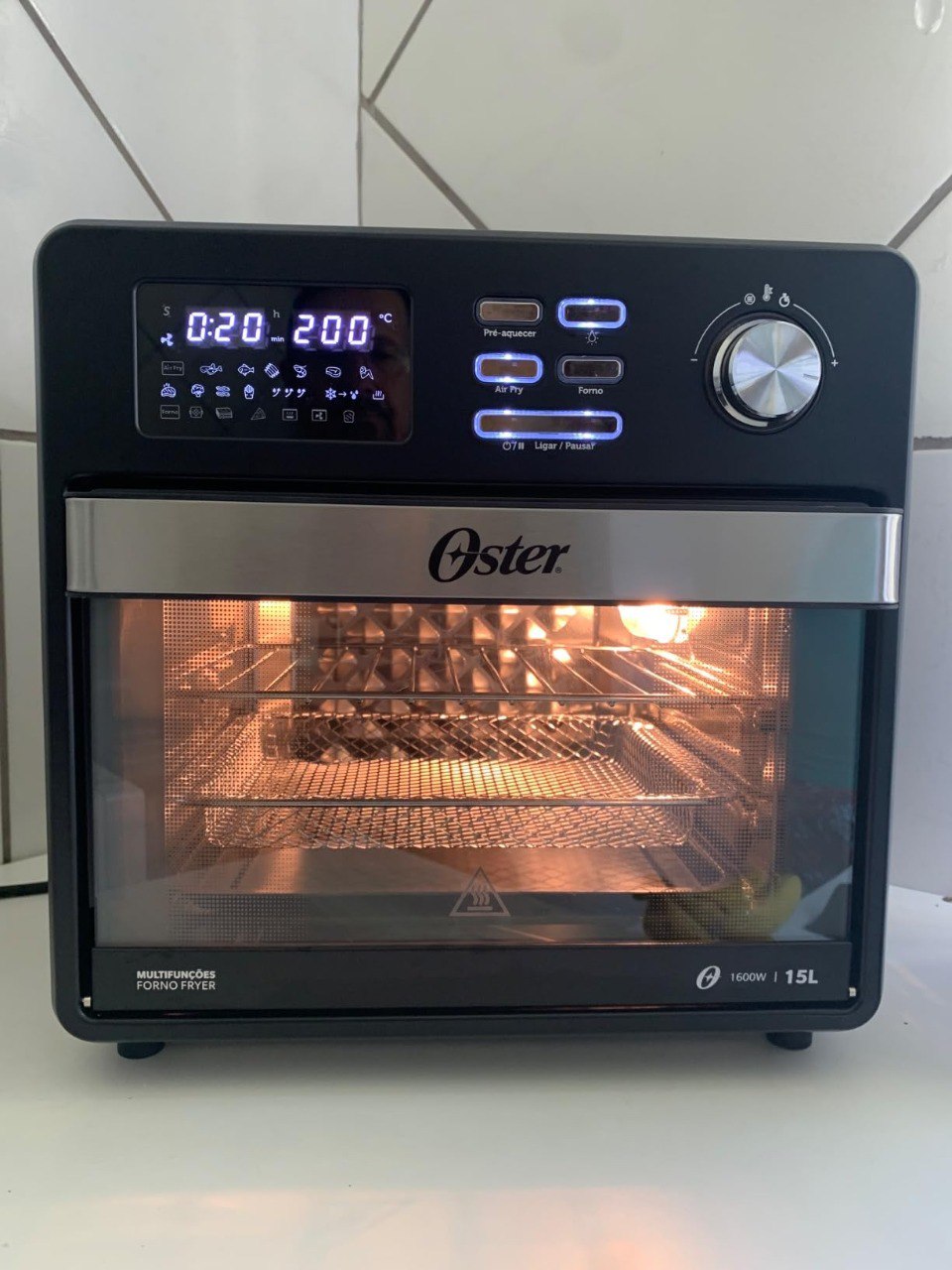 Oster Forno e Fryer 15L Multifunções Compact 10 em 1 OFOR160-220