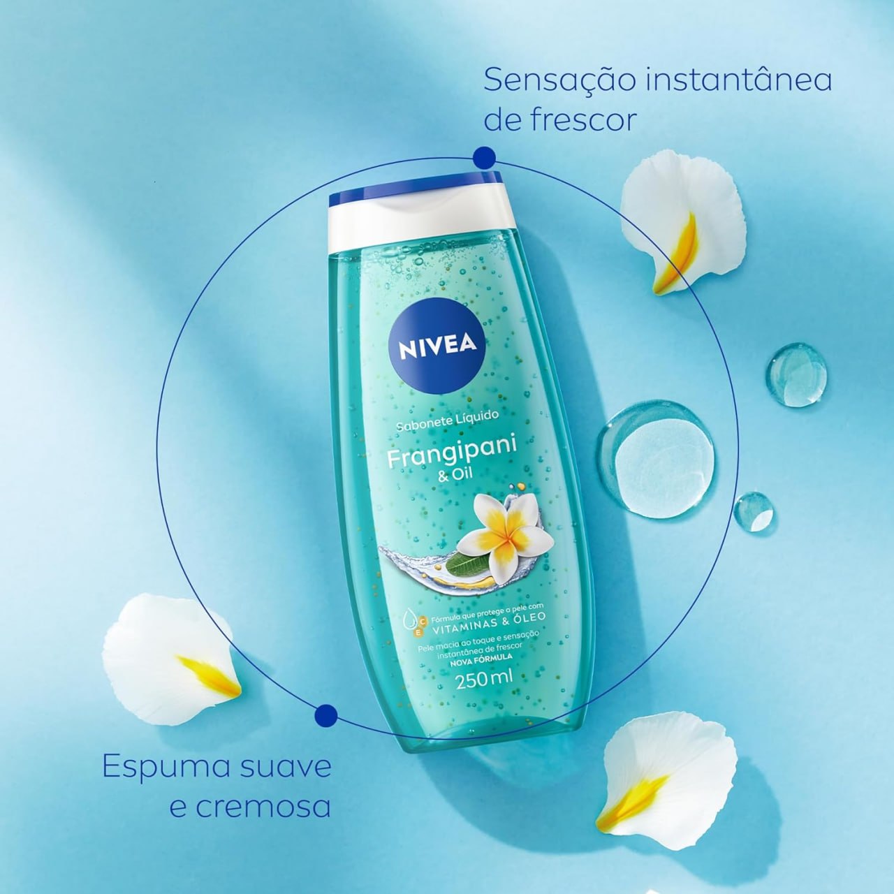 NIVEA Sabonete Líquido Frangipani & Oil 250ml