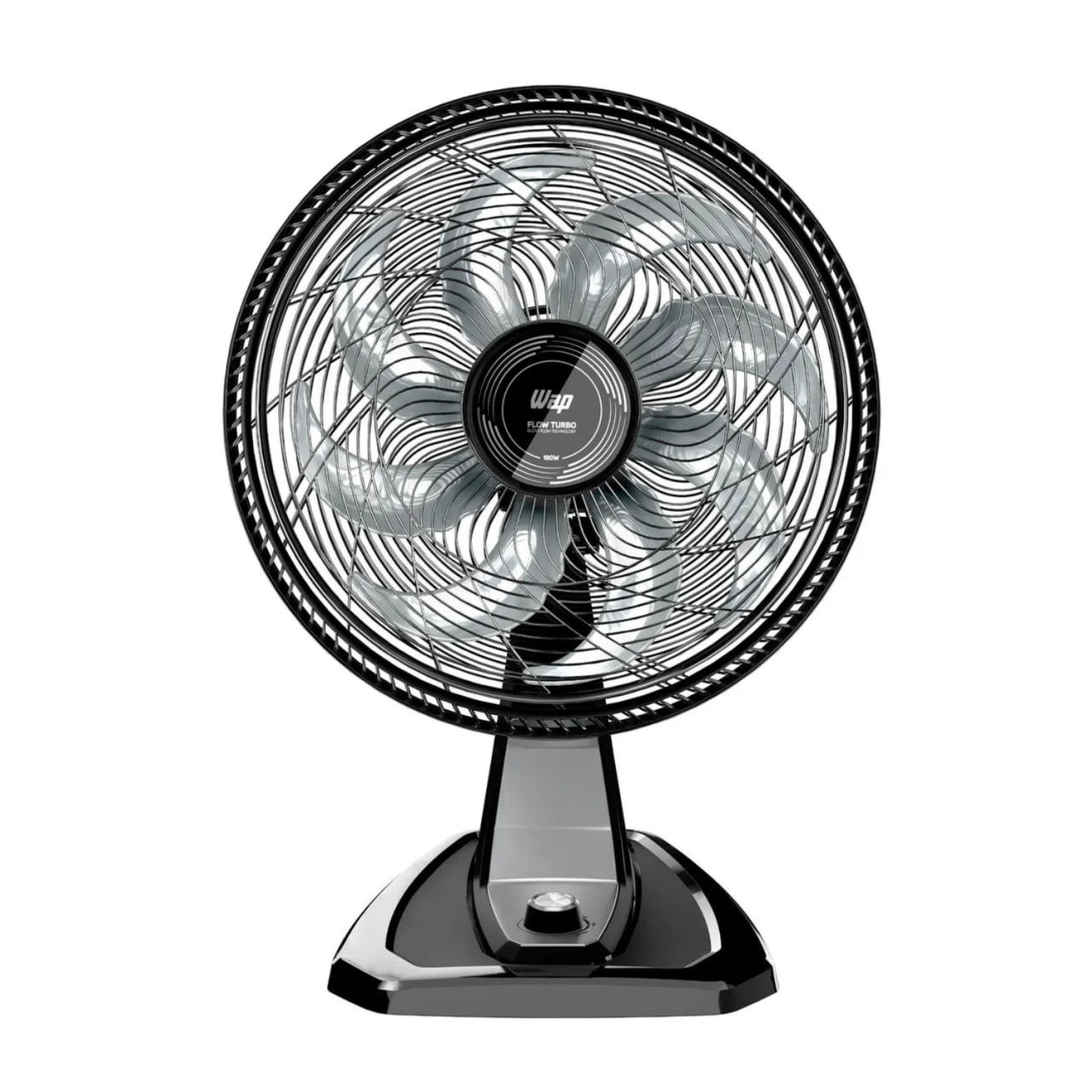 Ventilador De Parede E Mesa 180w 50cm 2 Em 1 Wap Flow Turbo 50 Cm 60 Preto 220v