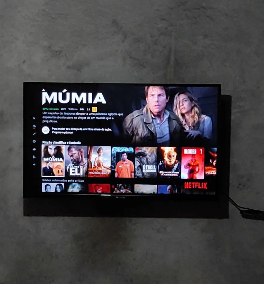 Smart Tv Aiwa 32 Android Hd Borda Ultrafina Hdr10 Dolby Áudio