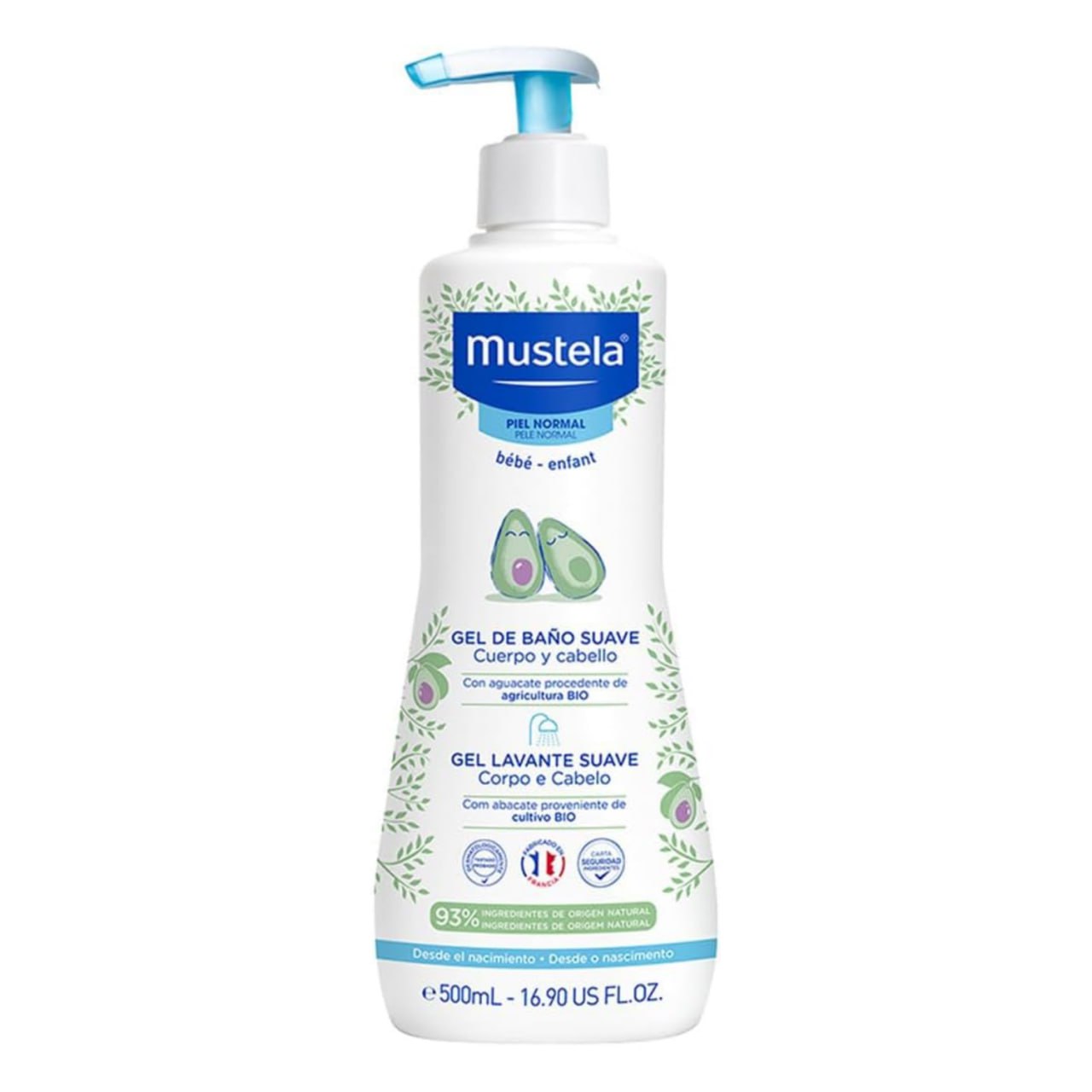 Mustela Gel Lavante Suave 500ml