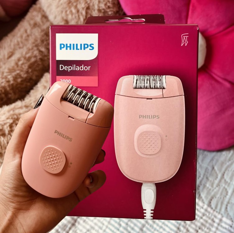Depilador Philips Satinelle Bre229/00 Rosa Bivolt